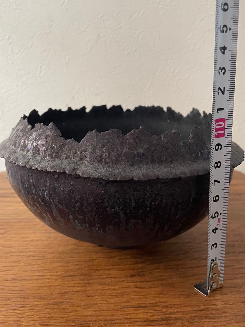 新品未使用 細川政己 陶器鉢 y鉢