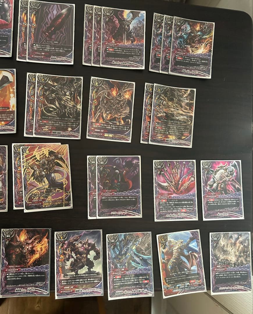 バディファイトまとめ売り 暗黒騎士団デッキ＋強化パーツ