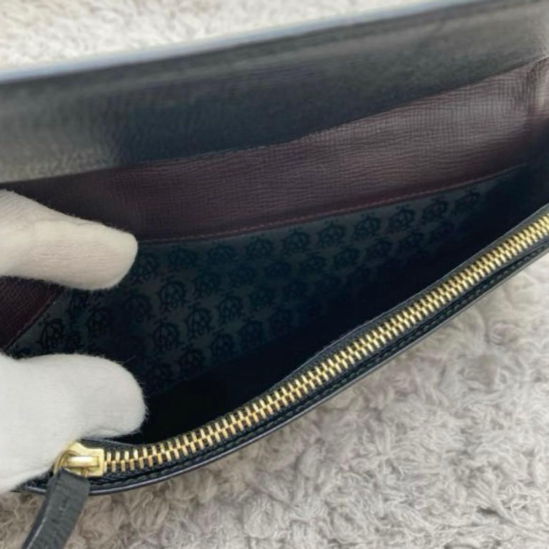 素敵❗️dunhill 長財布メンズレザーブラック