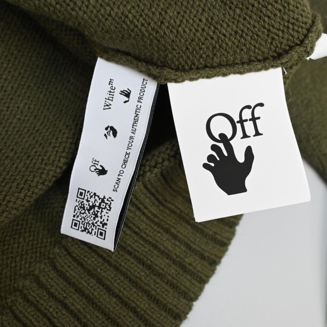 ■ OFF-WHITE 22AW DIAG ARROW KNIT 47768