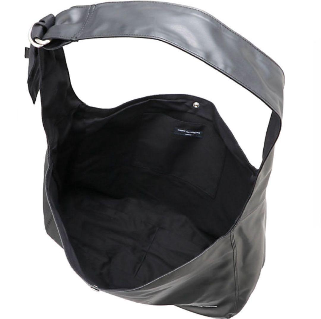 コムデギャルソンオム メッセージャー ショルダー ロゴ バッグ