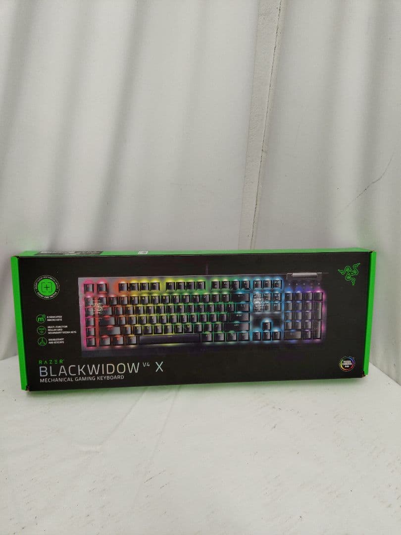 RAZERBlackWidowV4 Xカップヌードルクエスト2 謎肉キーボード