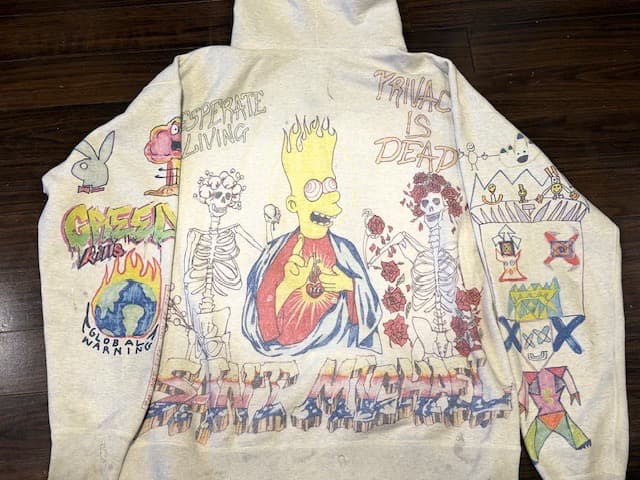 SAINT MICHAEL セントマイケル 21SS Hoodie XL 中古