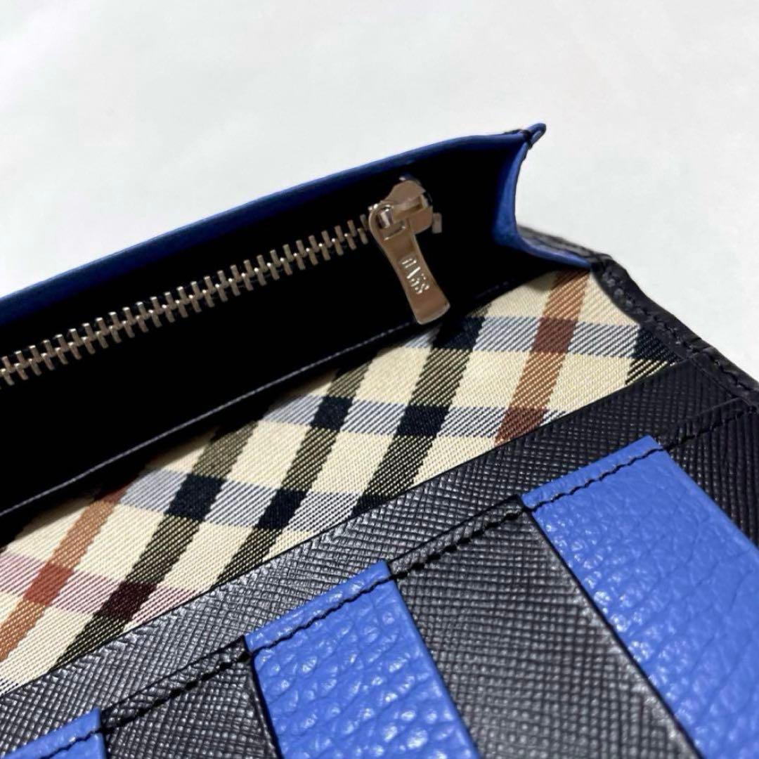 新品　DAKS ダックス　紳士用　本革　日本製　長財布　ブラック