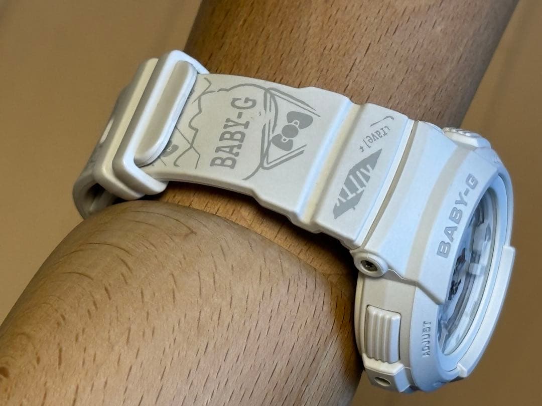 G-SHOCK/baby-G/限定/BGA-190KT/コラボ/キティ/時計/白