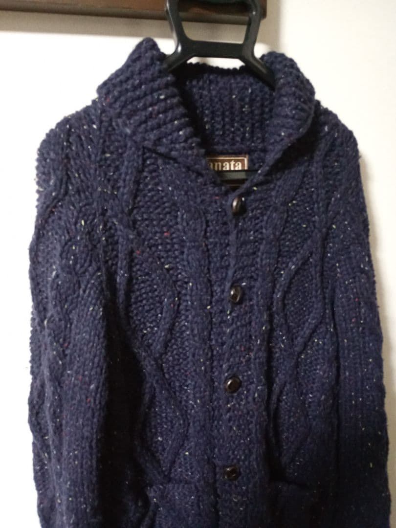 KANATA ニットカーディガン カナダ製