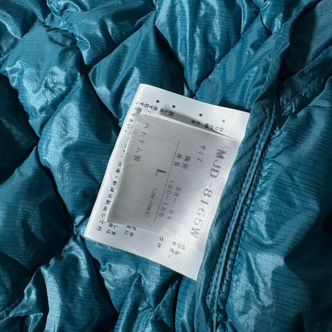 90-00s OLD Marmot ダイヤキルト パファージャケット ターコイズ