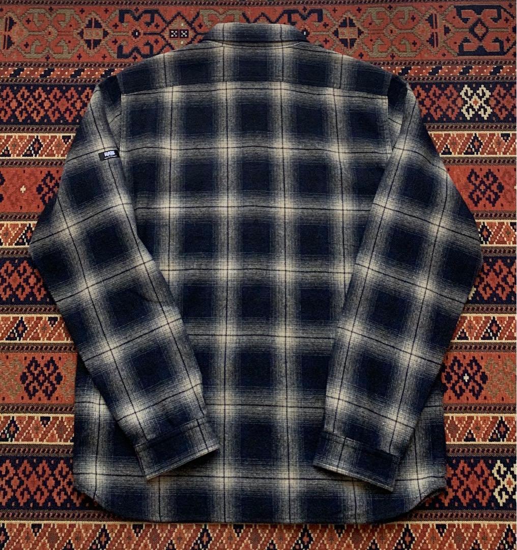 RATS WOOL OMBRE CHECK SHIRT キムタク 50s 60s