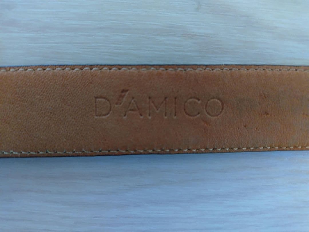 Andrea D'AMICO アンドレアダミコ ダークブラウン リングベルト