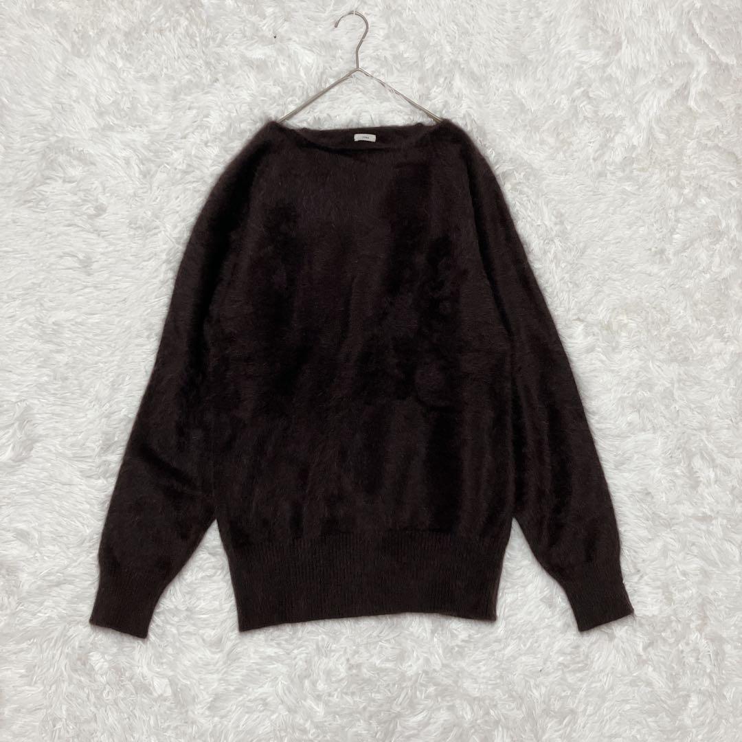 美品✨️ IENA フォックスカシミヤ ボートネックプルオーバー ニット