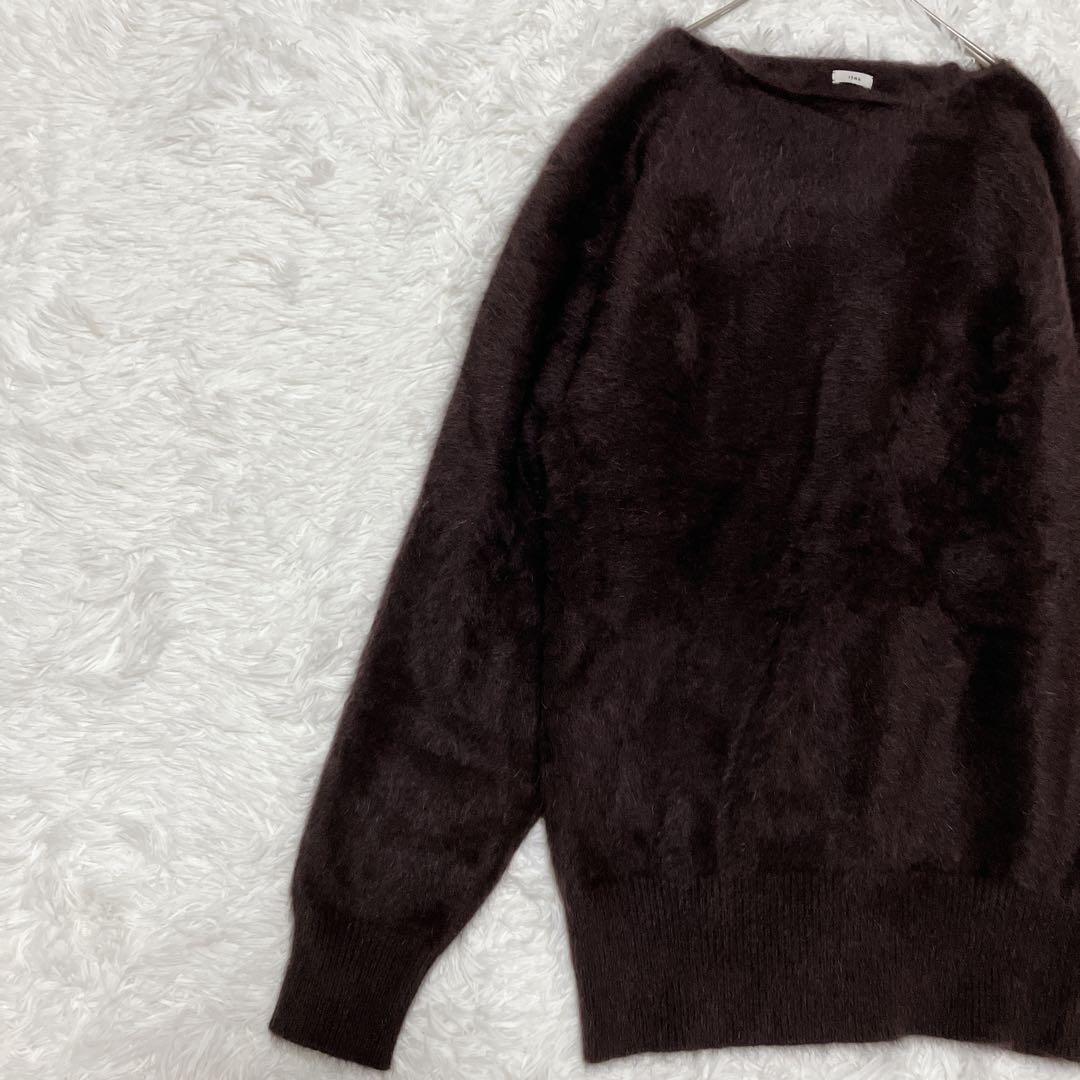 美品✨️ IENA フォックスカシミヤ ボートネックプルオーバー ニット
