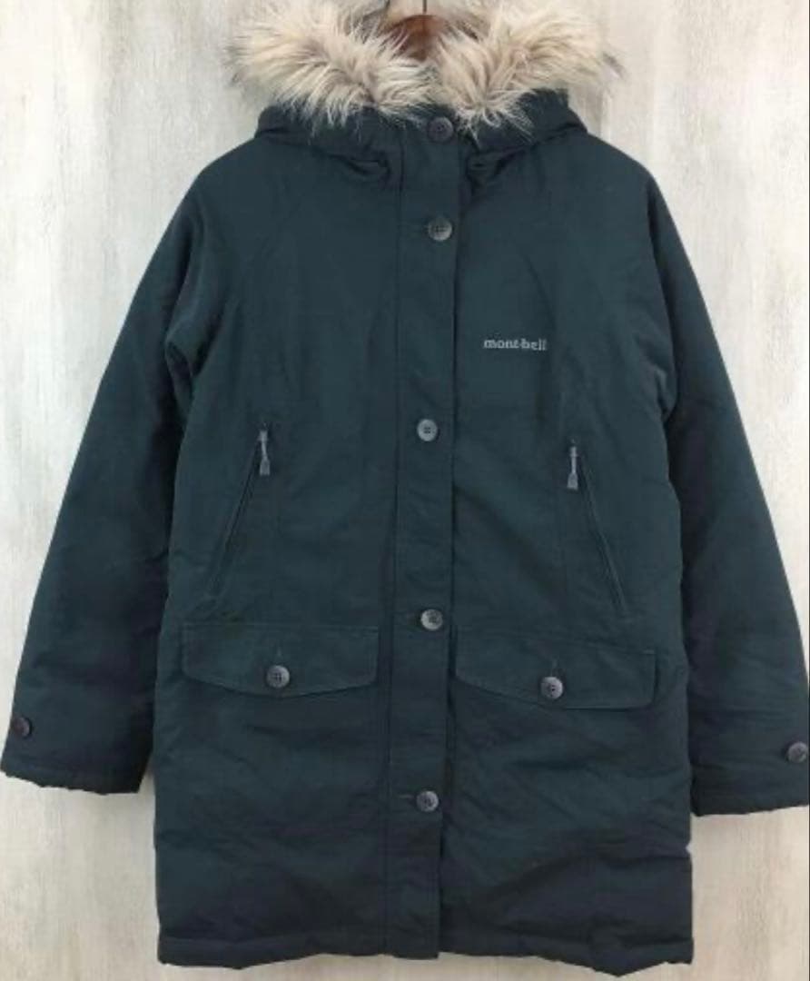 美品　モンベル ハスキーコート ダウン レディース　1101569