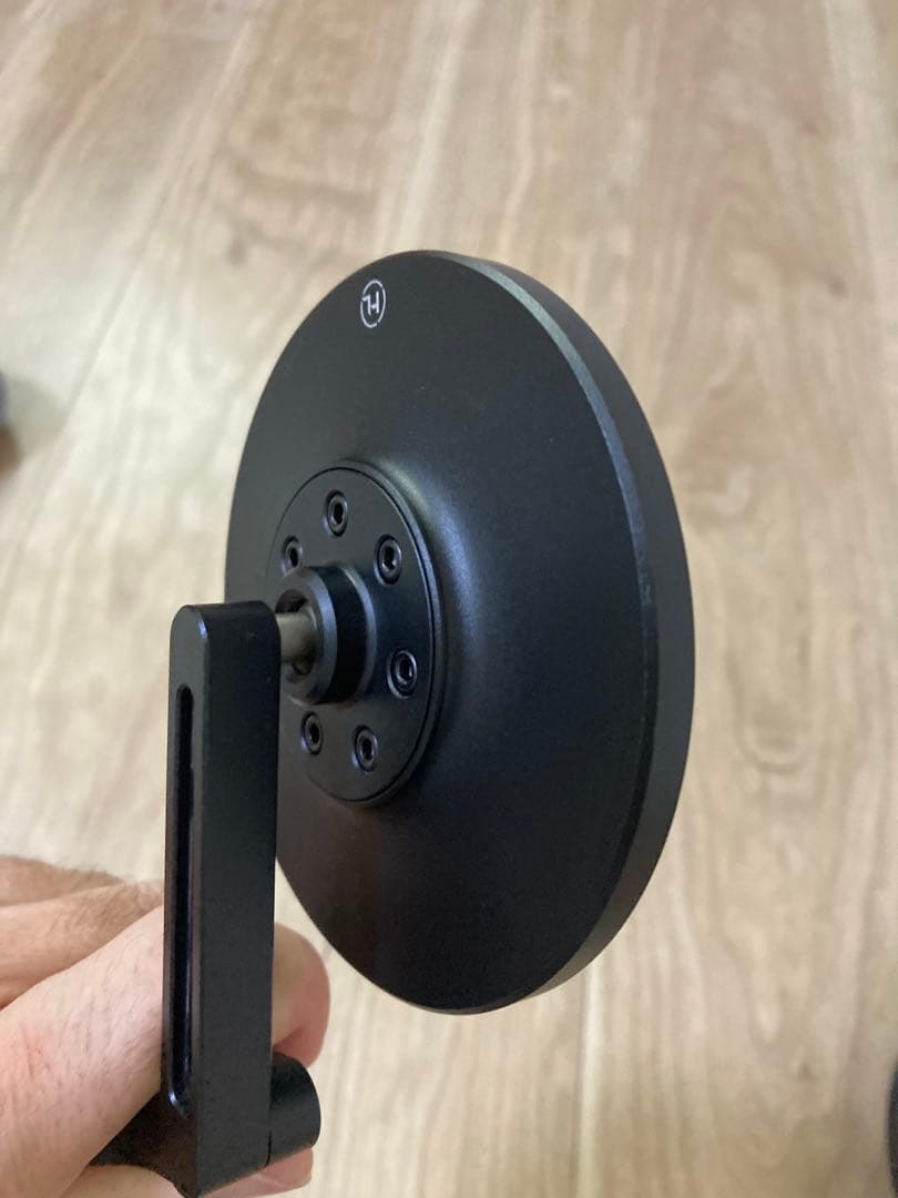 デイトナ ハイサイダー バーエンドミラー コネロ ショートバーエンドキャップ付き