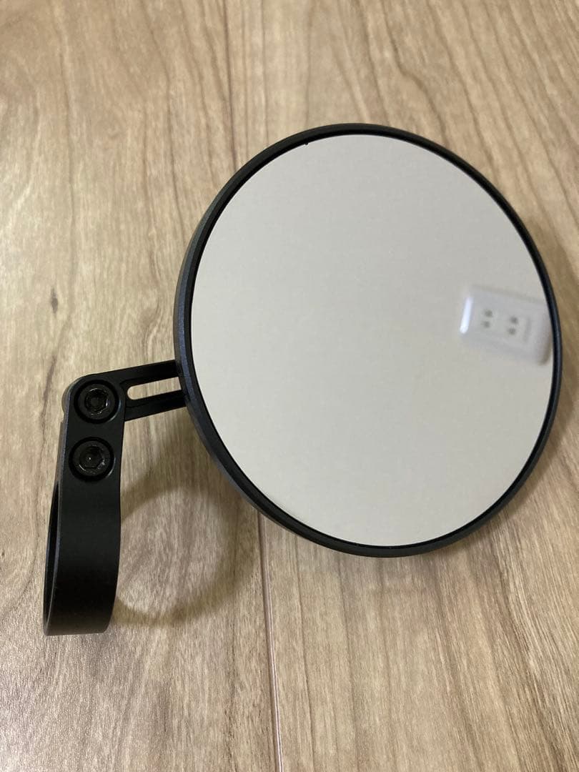 デイトナ ハイサイダー バーエンドミラー コネロ ショートバーエンドキャップ付き