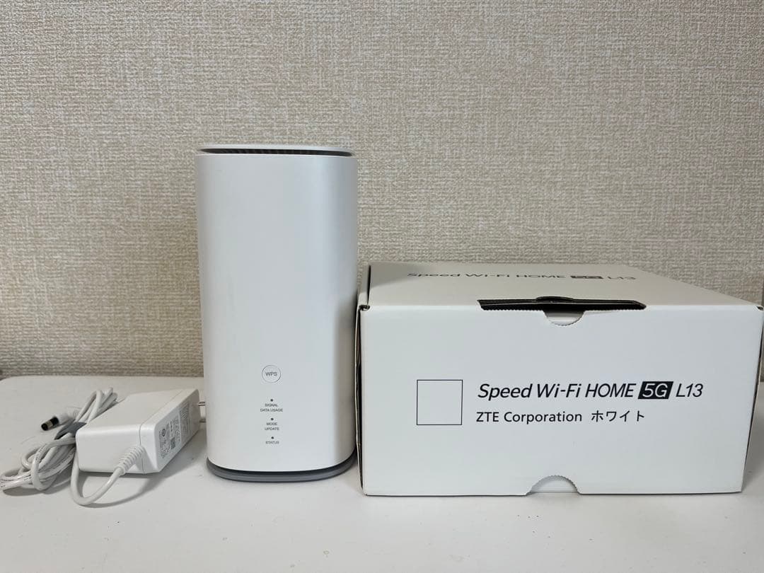 ◎Speed Wi-Fi  5G L13 ホームルーター◎ホワイト