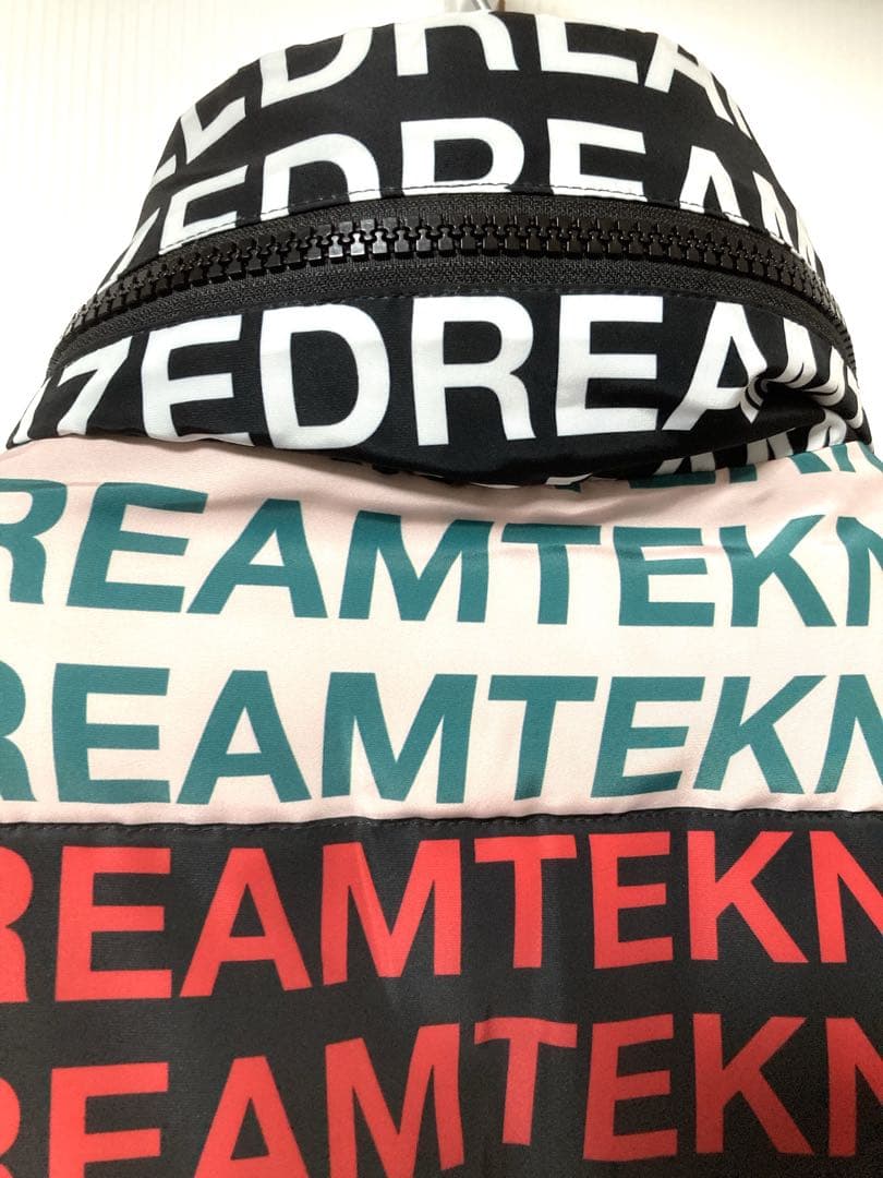 フ*ト様 DIESEL 定価約5万円 アシンメトリー カラフルダウンジャケット