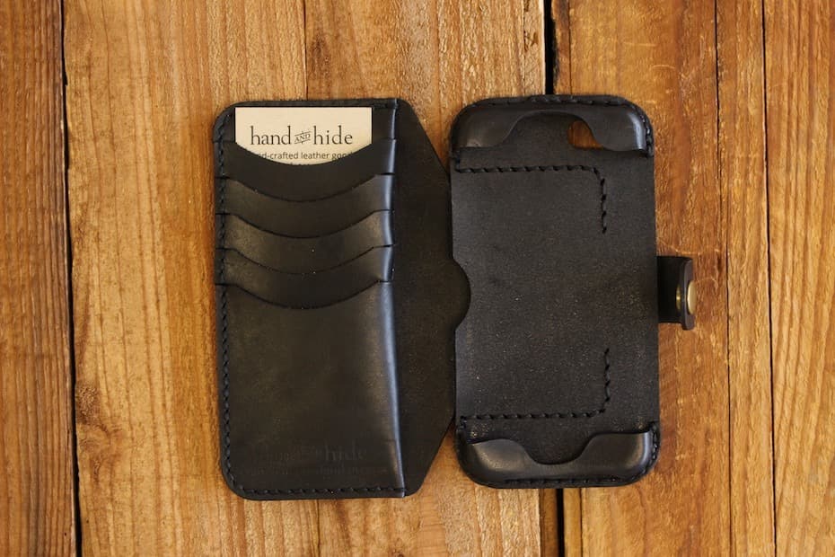 iPhone ケース　(7,8) 天然皮革　ウォレットケース