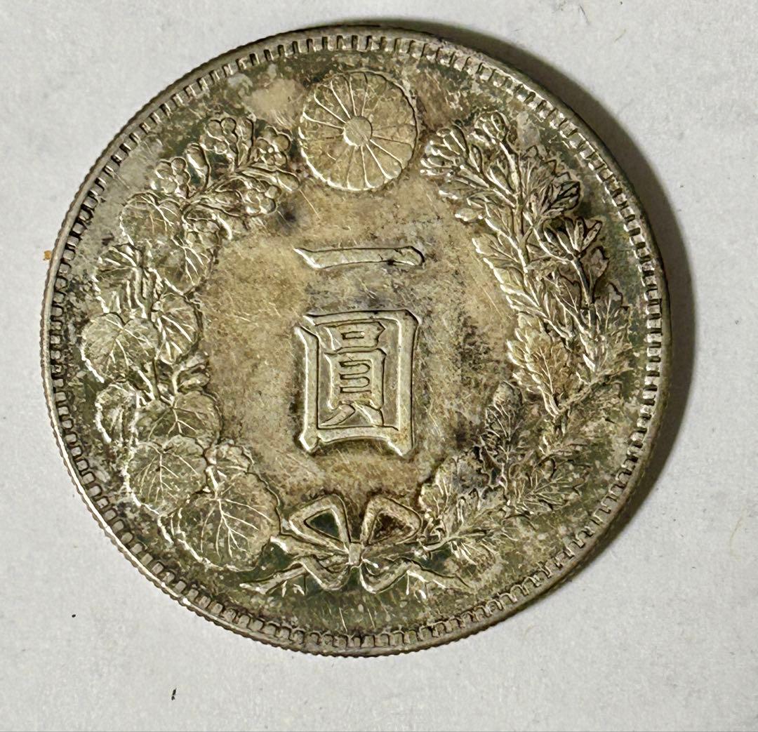 1円銀貨6枚セット② M23・27・29・37・45年 T3年　一圓銀貨　円銀