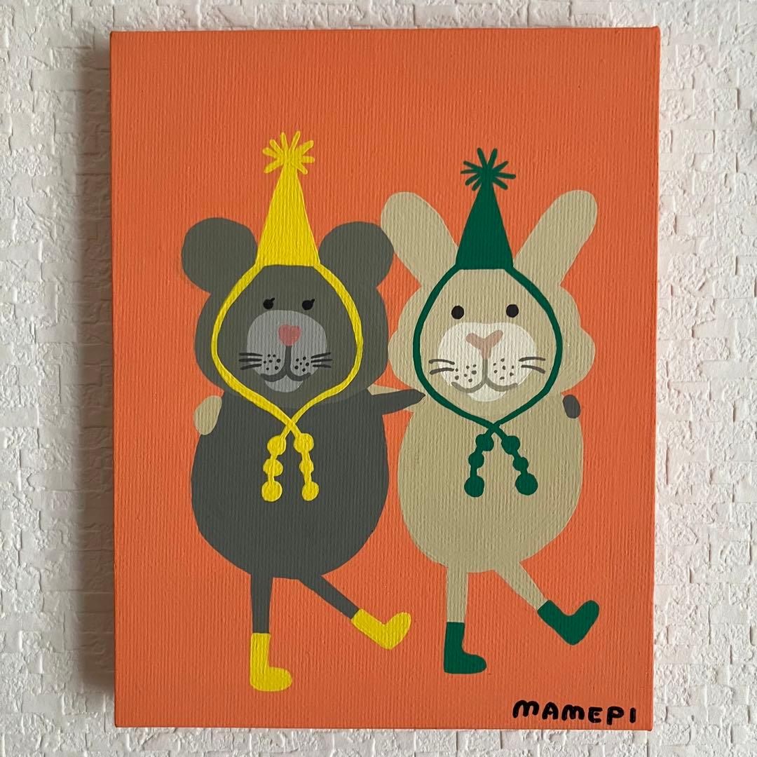 みふぃー　２枚セット【ねずみとうさぎ】　【わくわくの瞬間】