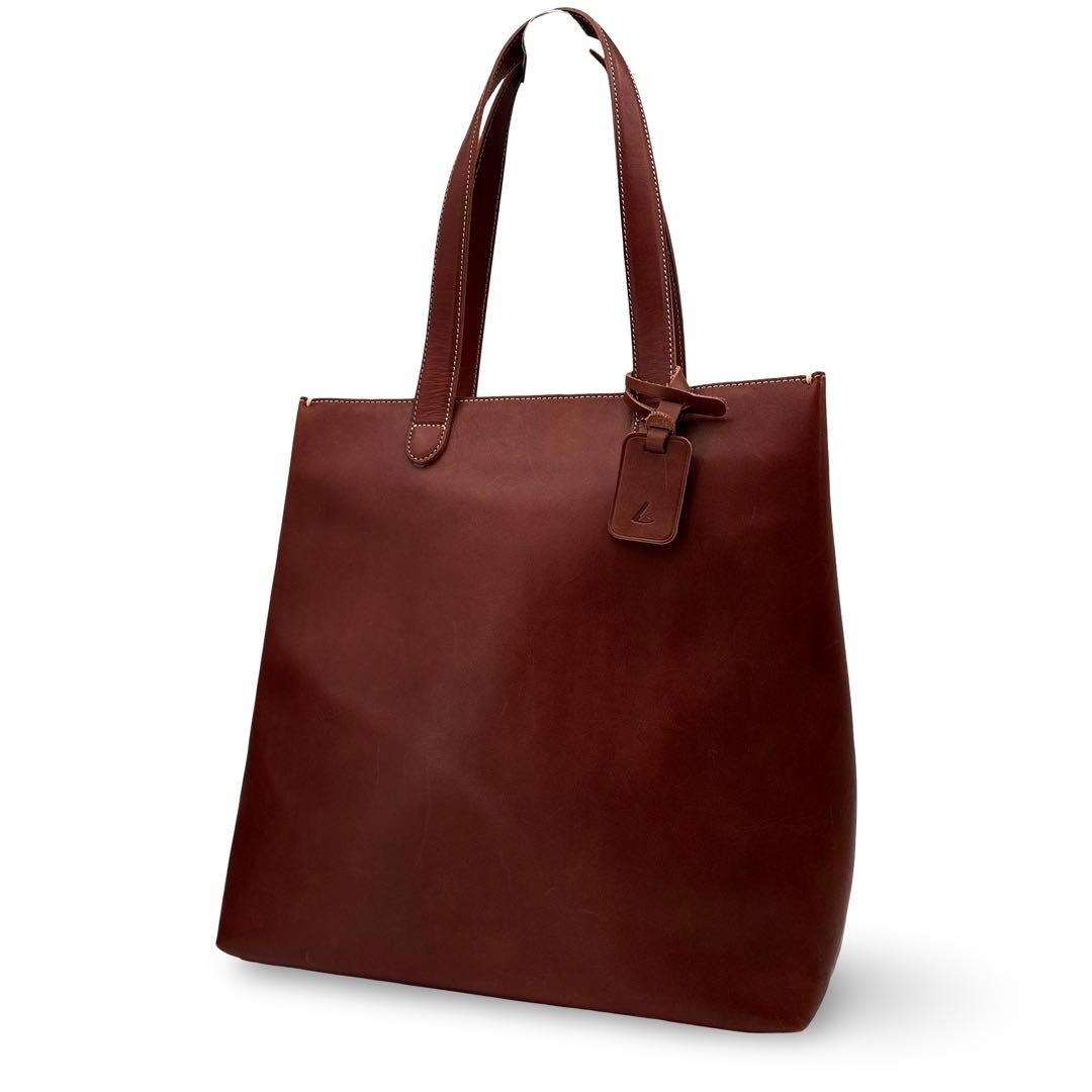 【極美品】土屋鞄製造所 ディアリオ トールトートバック ショルダー　レザー 革