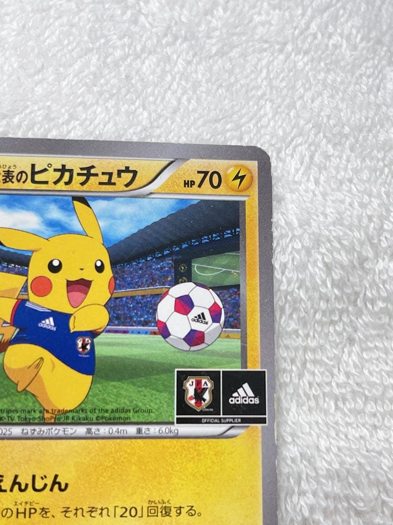 日本代表のピカチュウ：ポケモンNewモン! Book付録 PROMO XYシリ…