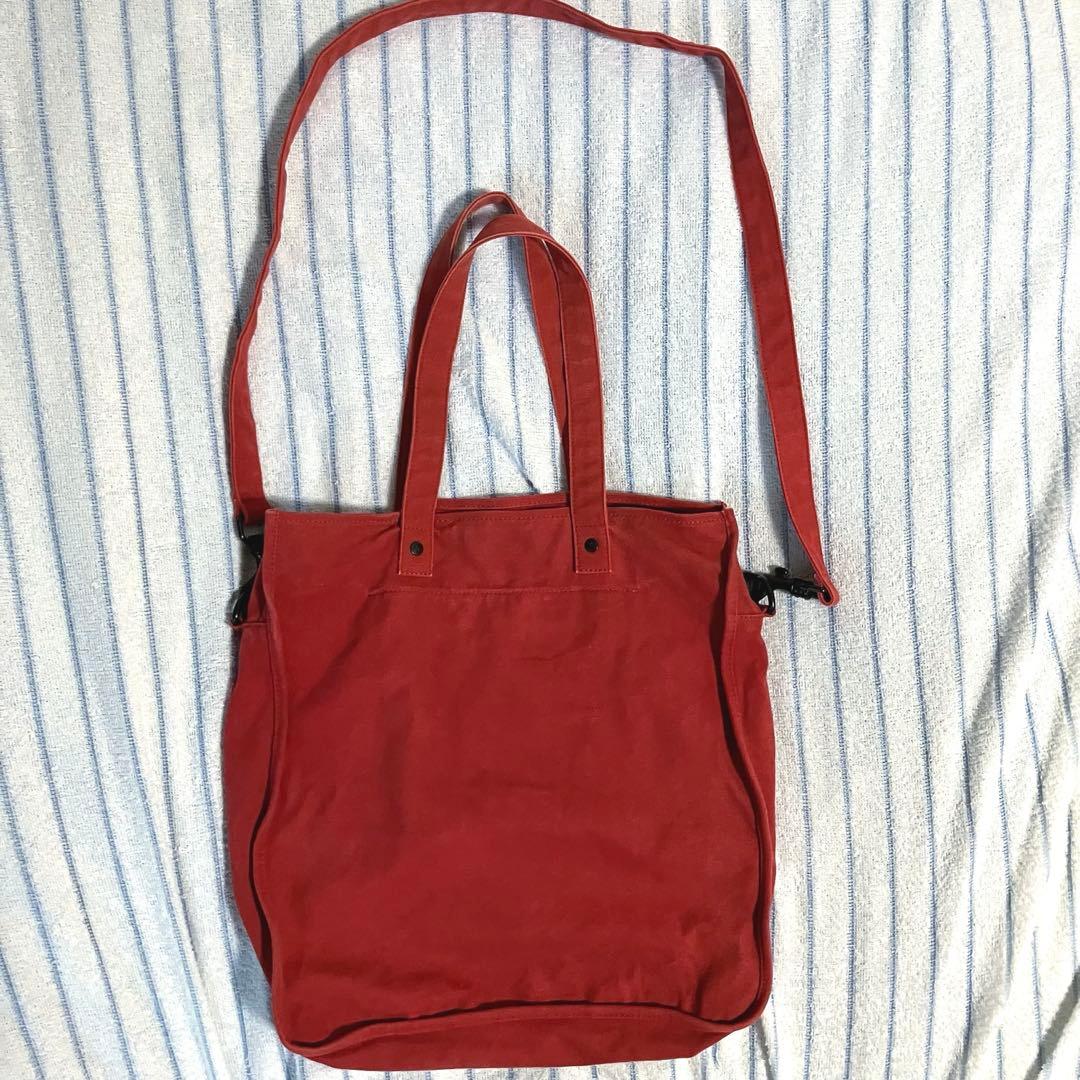 【雰囲気抜群❗️】Y's × MANDARINA キャンバス生地 ショルダーバッグ