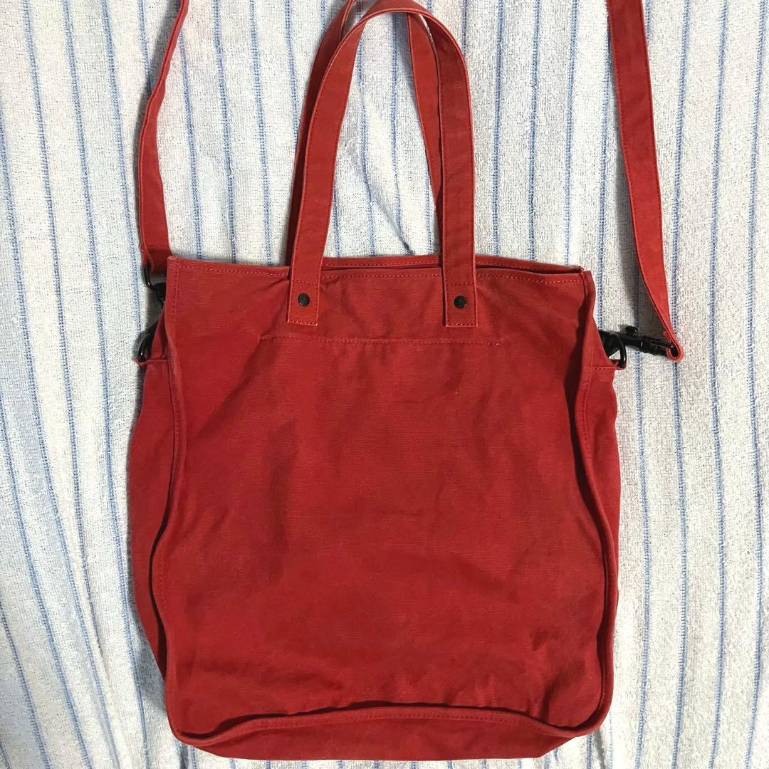 【雰囲気抜群❗️】Y's × MANDARINA キャンバス生地 ショルダーバッグ