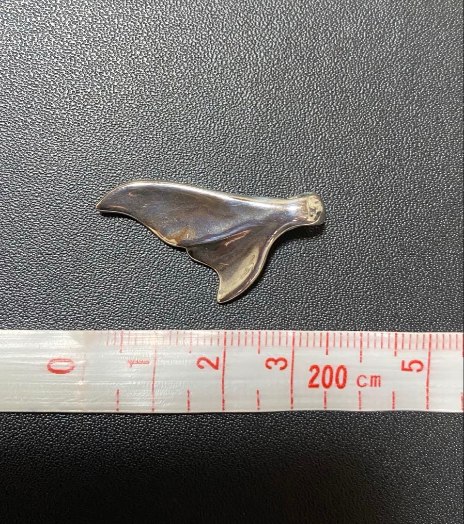 ゲリラセール中　ほぼ未使用品！　ビルウォールレザー　ホエールテール　ペンダント