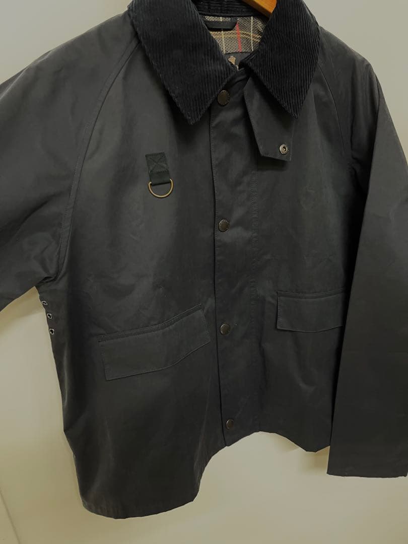 BARBOUR SPEY スペイ ピーチスキン XL ネイビー