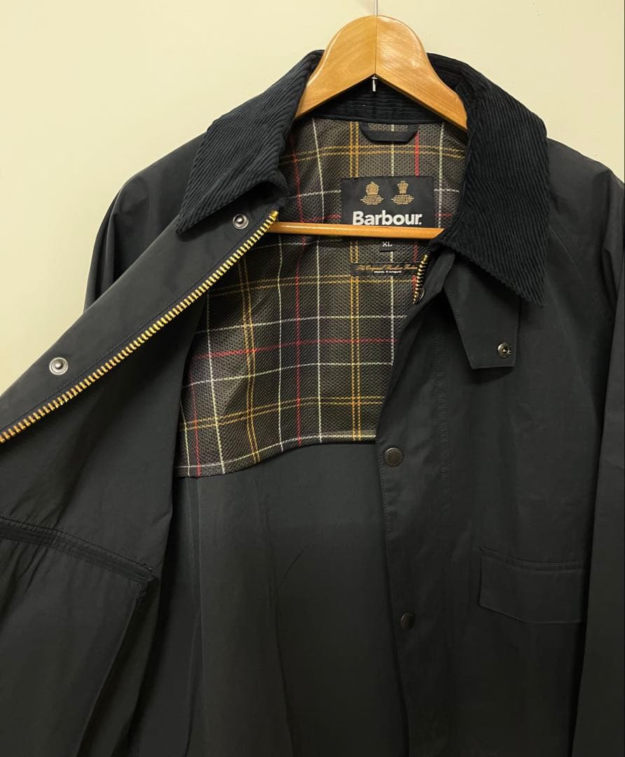 BARBOUR SPEY スペイ ピーチスキン XL ネイビー