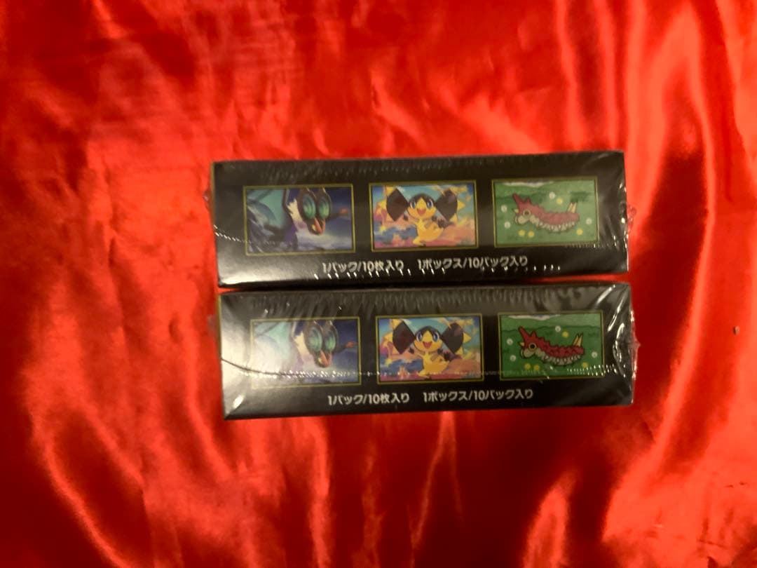 シュリンク付きポケモンカードゲームMEGAドリームex未開封2ボックスセット
