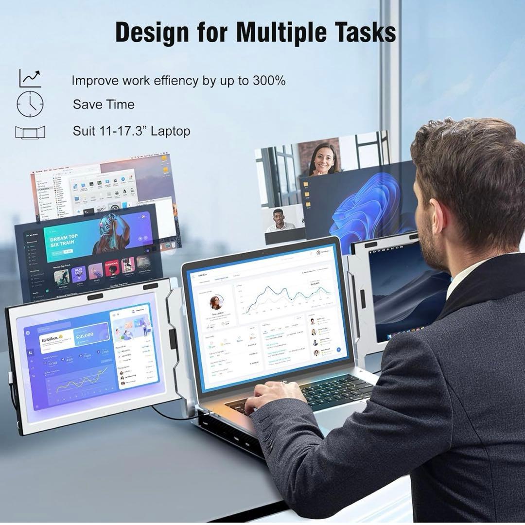 KEFEYA ノートパソコン画面エクステンダー