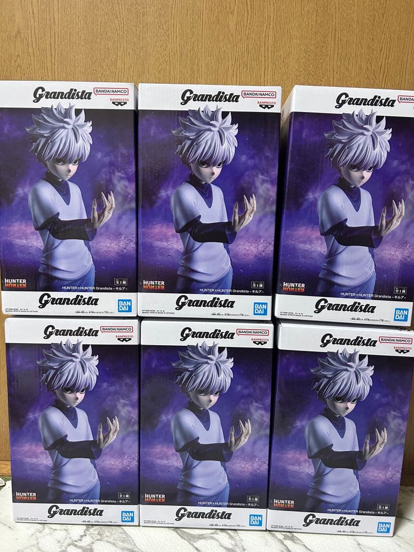 HUNTER×HUNTER Grandista キルア フィギュア×6
