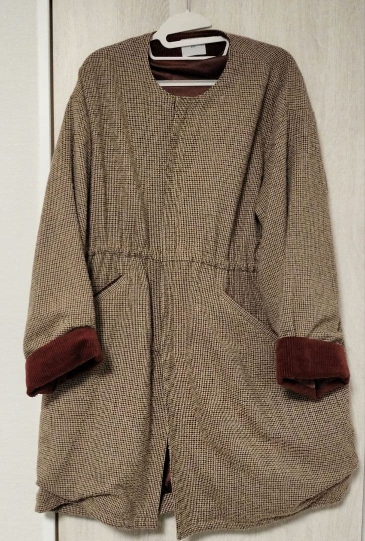 【期間限定価格】定価8万円 美品 ATHA ノーカラー M-65 モッズコート