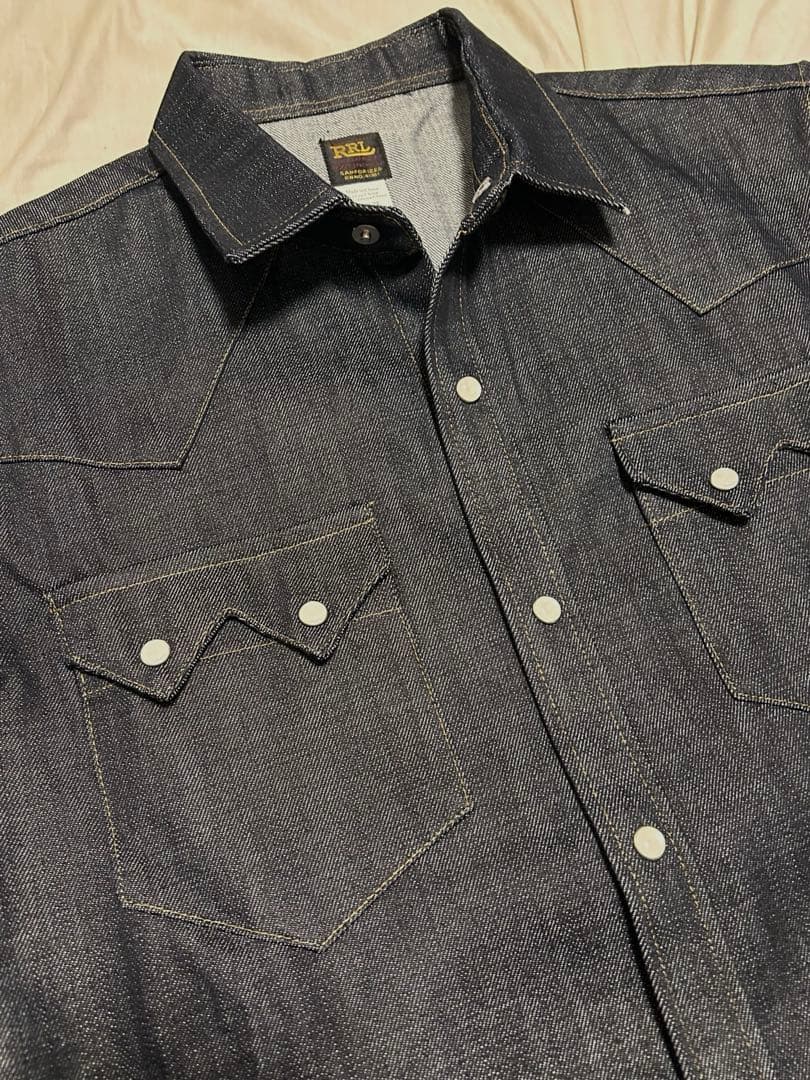 k*s様 RRL デニムシャツ インディゴ XL ダブルアールエル