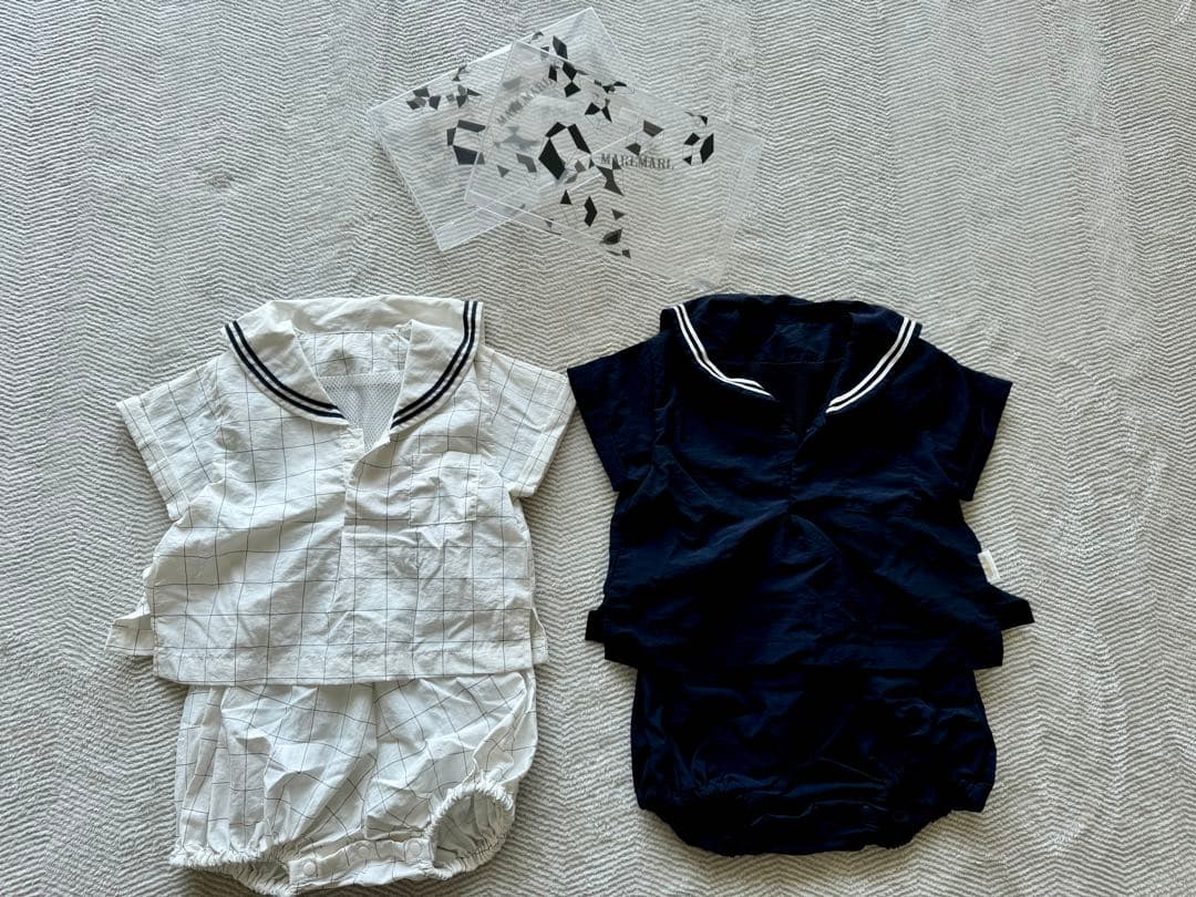 【美品】マールマールMARLMARL パドルロンパース