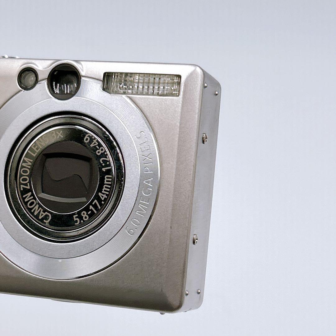 ☆美品☆【Canon】IXY DIGITAL 70 コンデジ シルバー 動作品