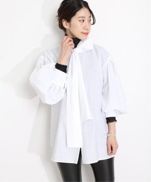 美品 IENA ヴェルメイユ パー イエナ 2,4万円 ボウタイブラウス 571