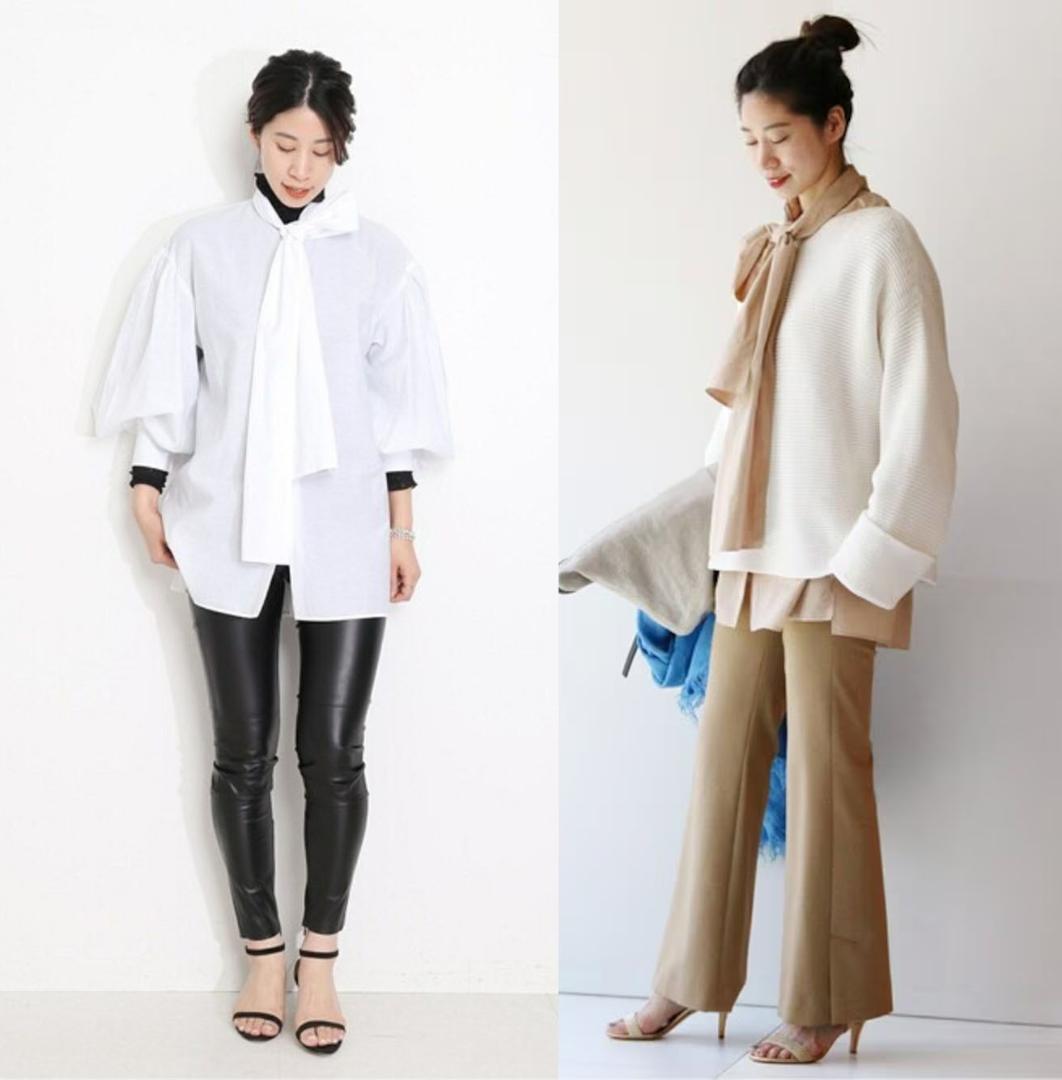 美品 IENA ヴェルメイユ パー イエナ 2,4万円 ボウタイブラウス 571