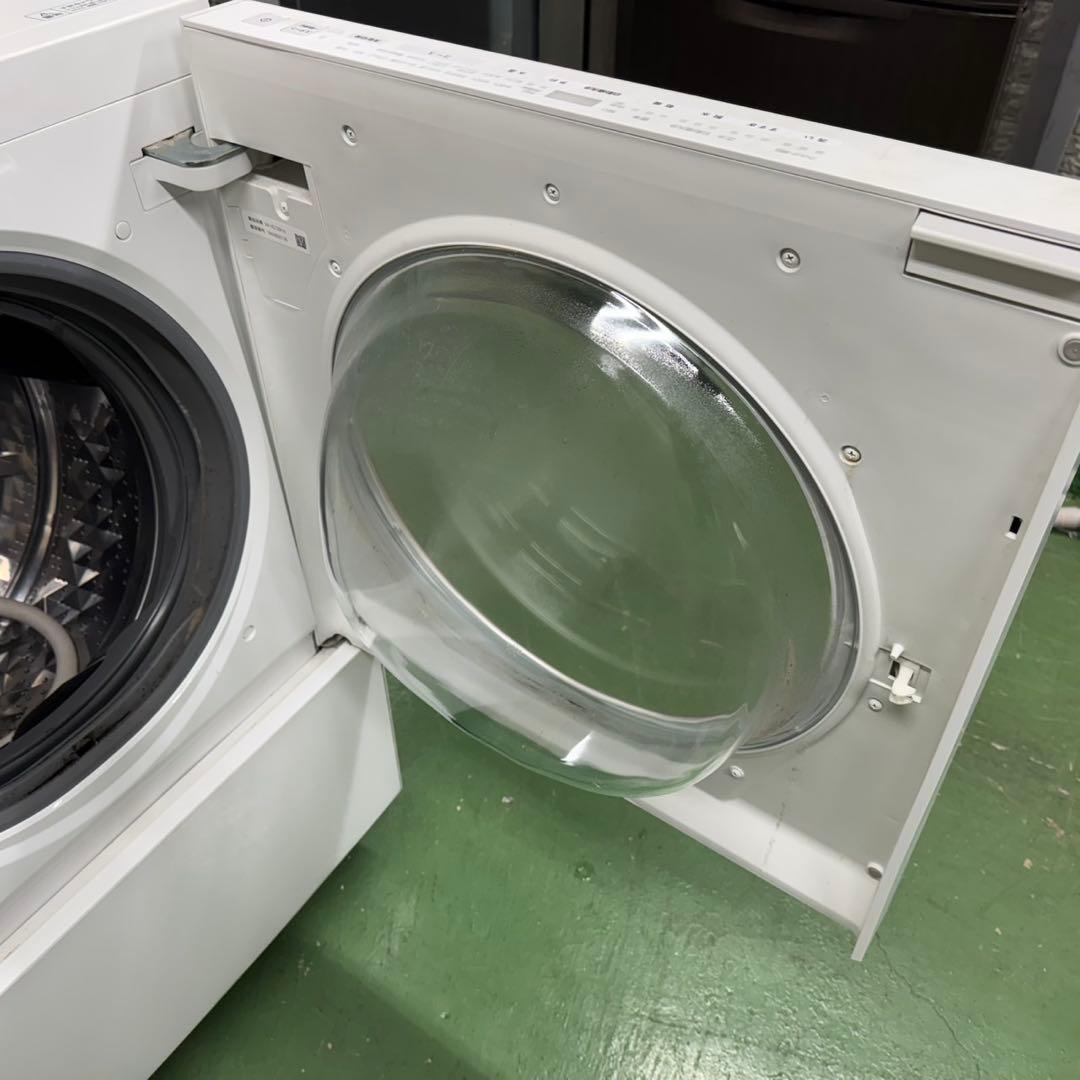 119 送料設置無料　パナソニック　ドラム式洗濯機　7㌔洗濯　3㌔乾燥　冷蔵庫