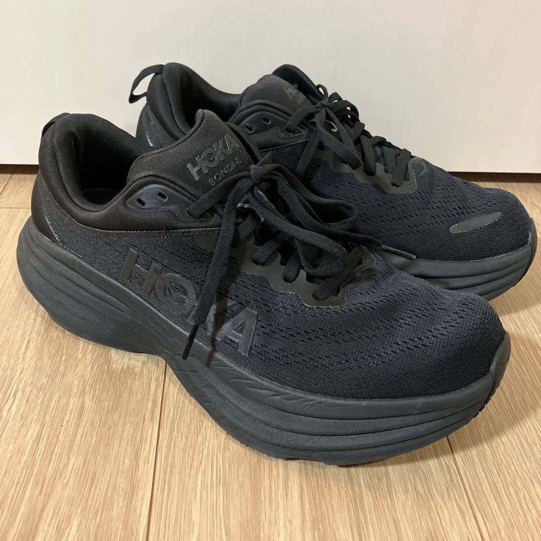 【美品】HOKAオネオネ ボンダイ8 26.5cm ブラック