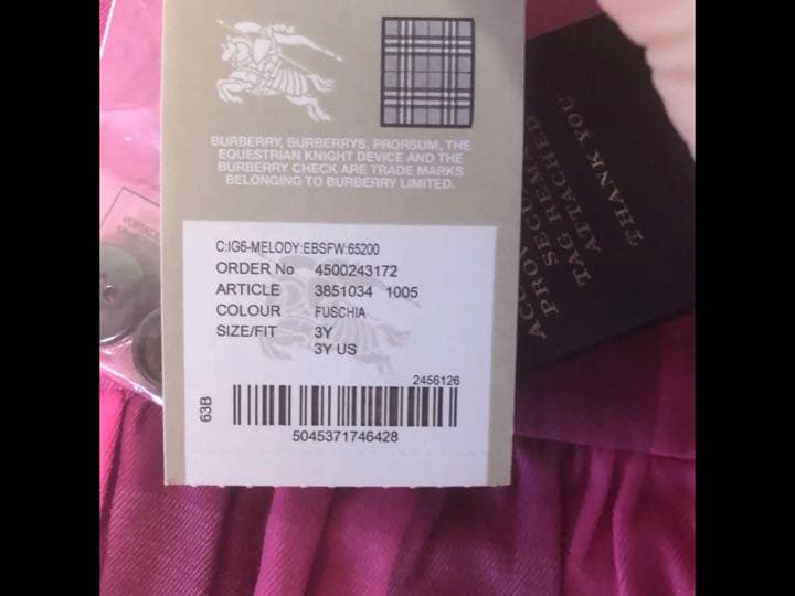 Burberry チルドレン トレンチコート 3Y