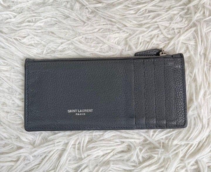 で*ん様 美品✨SAINT LAURENT 長財布　サックドジュール　フラグメン