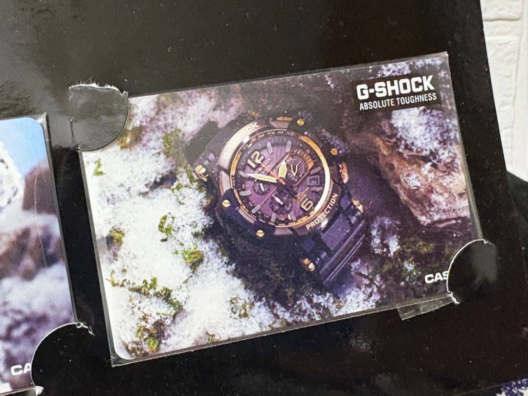 ٩( ᐛ )وG-SHOCKフィギュア&ノベルティ5点セット☆台座欠品(^_-)