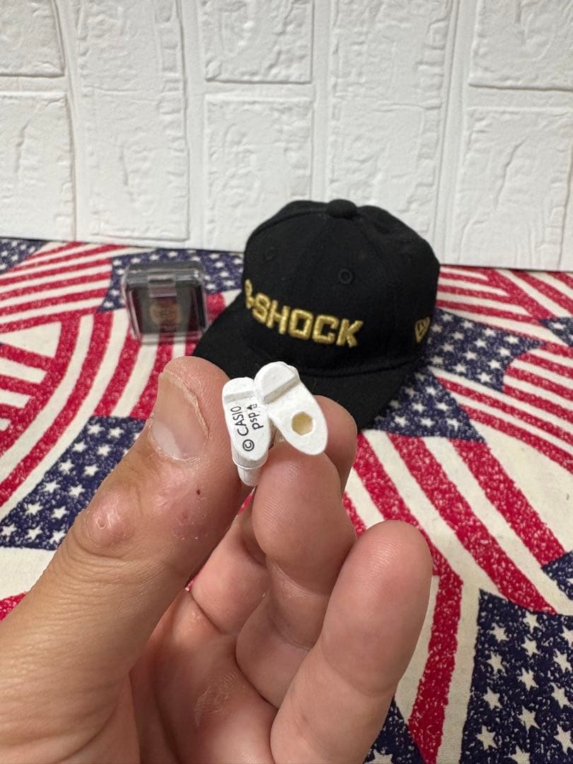 ٩( ᐛ )وG-SHOCKフィギュア&ノベルティ5点セット☆台座欠品(^_-)