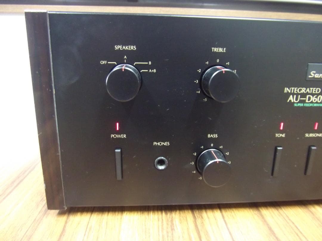 Char　SANSUI プリメインアンプ AU-D607G EXTRA