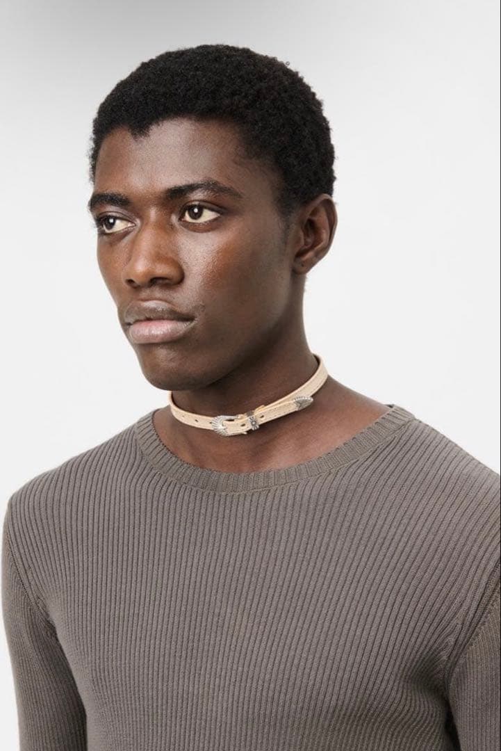 【完売品】OUR LEGACY 25SS レザー チョーカー ブレスレット