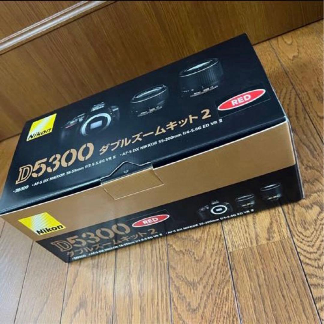 美品 Nikon 一眼レフカメラ D5300 オマケ多数 シャッター数14025
