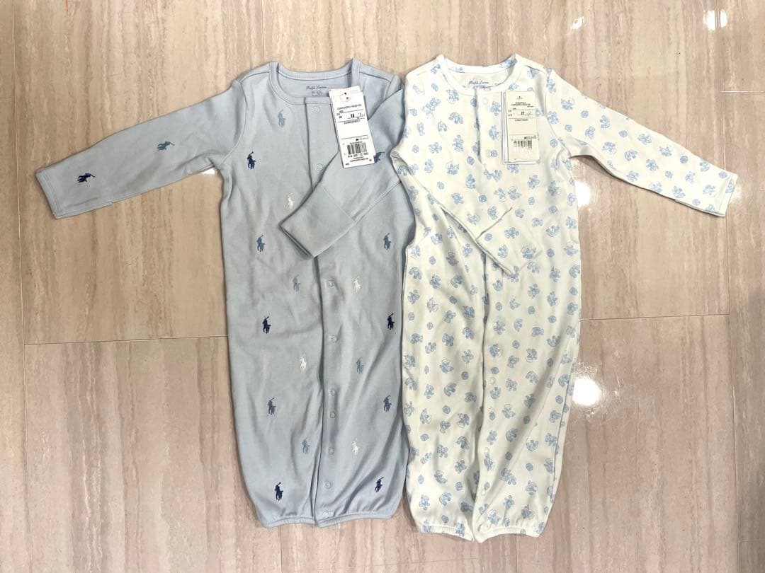 ラルフローレン　カバーオール　2点セット　6M(70cm) 9M(75cm)