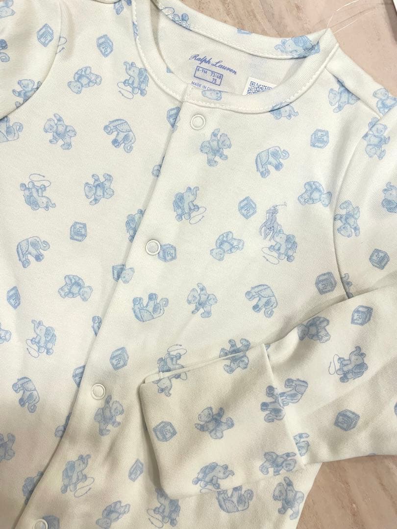 ラルフローレン　カバーオール　2点セット　6M(70cm) 9M(75cm)